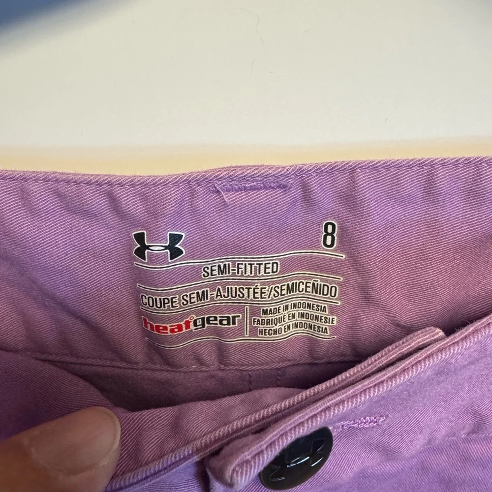 Under Armour Women's Lavender Jean Shorts‎